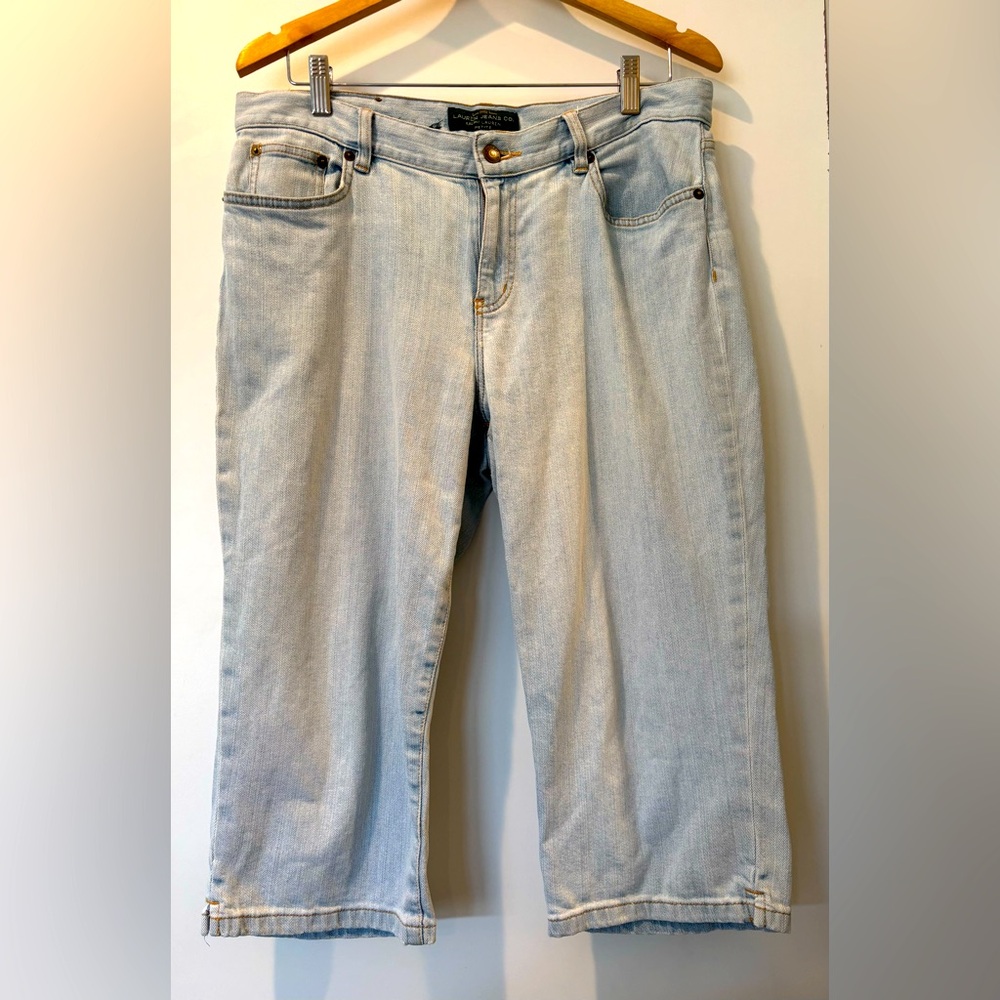 Lauren Ralph Lauren Jeans Co women’s Light denim Jeans size 10P NWOT